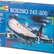 Macheta avion Revell BOEING 747-200, scara 1:390, KIT